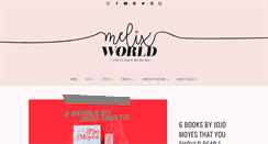 Desktop Screenshot of melixworld.com