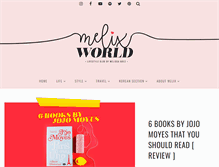 Tablet Screenshot of melixworld.com